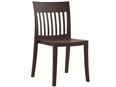Scaun din plastic Eden-S (scaun pentru bucatarie, exterior , terase, cafenele, gradina)