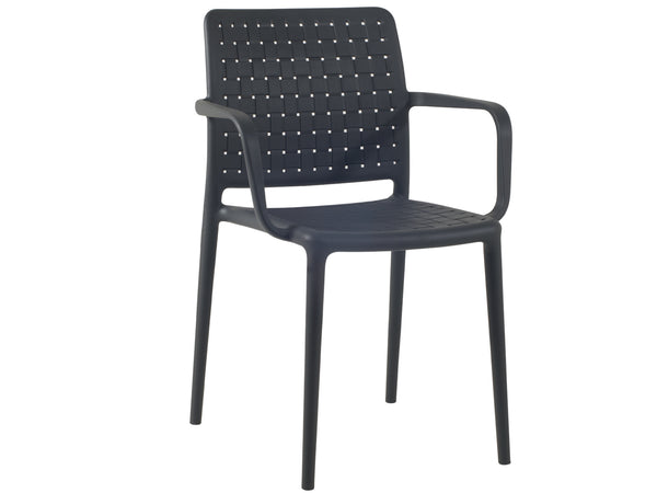 Scaun din plastic Fame-K (scaun pentru bucatarie, exterior , terase, cafenele, gradina)